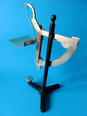 back of the letter scale