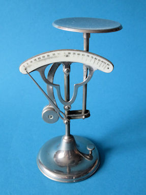 letter scale, maker unknown