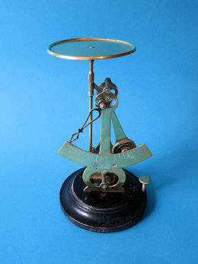 letter scale, maker J.G.