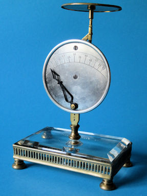 letter scale unknown maker