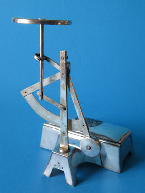 back of the letter scale