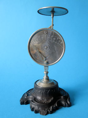 letter scale, maker unknown