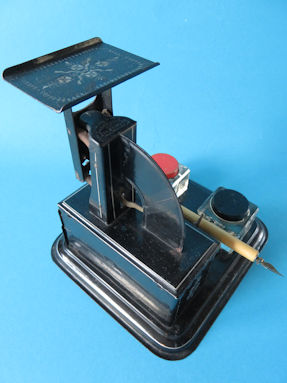 back of postal scale