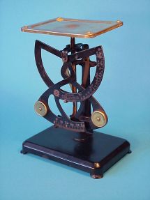 letter scale, maker Ph.J. Maul