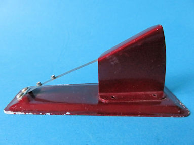 back of the needle pressure gauge