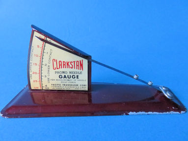 the Clarkstan phono needle gauge