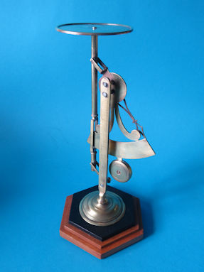 back of the letter scale