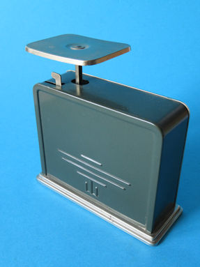 back of the letter scale