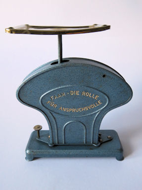 back of letter scale