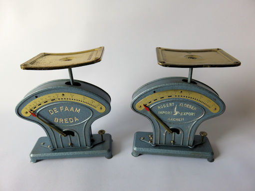 the two Faam letter scales
