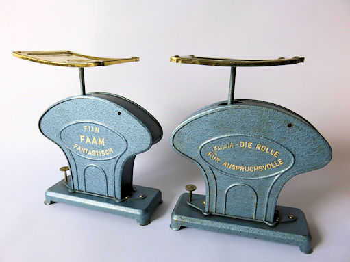 the two Faam letter scales