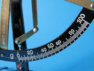 the measuring scale