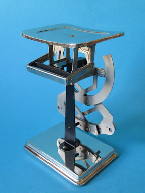 back of the letter scale