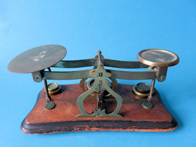 back of the letter balance
