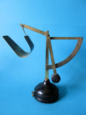 back of the letter scale