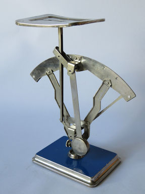 back of the letter scale