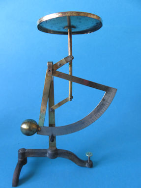 the letter scale from the front