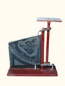 wood letter scale