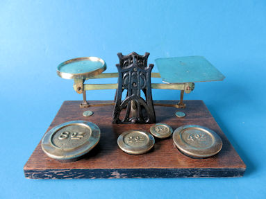 letter scale, maker Setten & Durward