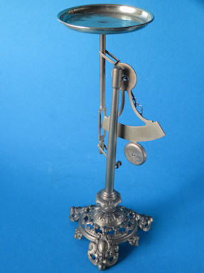 back of the letter scale