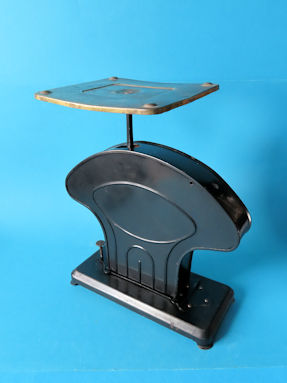 back of the letter scale