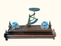 inkstand with letter scale