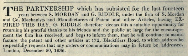 Riddle thanking his friends