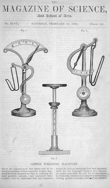 oddly partially mirrored Riddle next to Alvey's letter scale