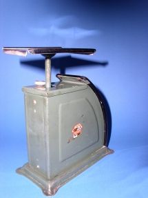 back of the letter scale