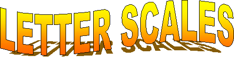 page title: LETTER SCALES