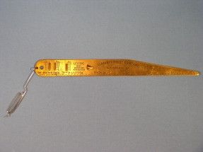 letter scale, maker J.K. Richie